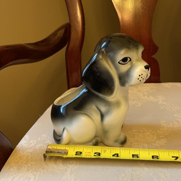 Vintage Nancy Pew Giftware/Tilso, Japan anthropomorphic antique dog planter 1986 - Picture 8 of 8
